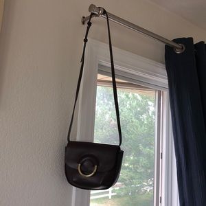 Brown banana republic crossbody
